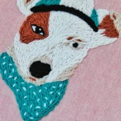 Kit De Bordado - You Me Dog Family - Katia -Las Tijeras Magicas Tienda kit de bordado you me dog family katia 2