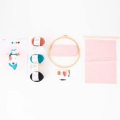 Kit De Bordado - You Me Dog Family - Katia -Las Tijeras Magicas Tienda kit de bordado you me dog family katia 5