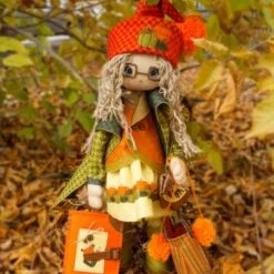 Kit De Costura Muñeca - Autumn -Las Tijeras Magicas Tienda kit de costura muneca autumn 4