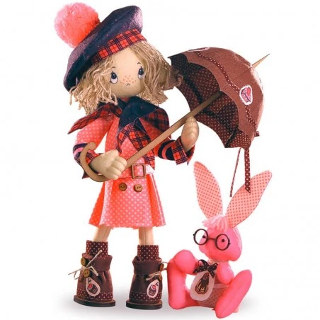 Kit De Costura Muñeca - Baby Chocolate Girl 4 Kit De Costura Muñeca - Baby Chocolate Girl - Imagen 2