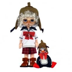 Kit De Costura Muñeca - Boy With A Pinguin