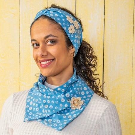 Kit De Costura Y Ganchillo - Diadema Y Pañuelo - Anchor 3 Kit De Costura Y Ganchillo - Diadema Y Pañuelo - Anchor