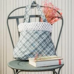 Kit De Costura Y Ganchillo - Bolsa Con Adorno De Ganchillo - Anchor