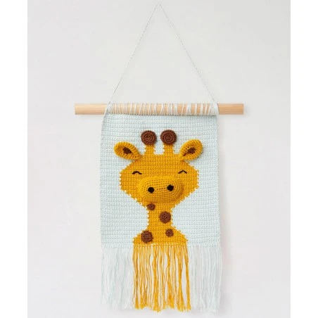 Kit De Crochet - Colgante Jirafa - DMC 4 Kit De Crochet - Colgante Jirafa - DMC - Imagen 2