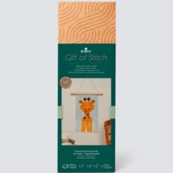 Kit De Crochet - Colgante Jirafa - DMC 9 Kit De Crochet - Colgante Jirafa - DMC -Las Tijeras Magicas Tienda kit de crochet colgante jirafa dmc 3