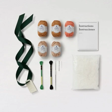 Kit De Crochet - Dúo De Monos - DMC 5 Kit De Crochet - Dúo De Monos - DMC - Imagen 3