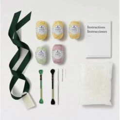 Kit De Crochet - Móvil Con Estrellas - DMC -Las Tijeras Magicas Tienda kit de crochet movil con estrellas dmc 2