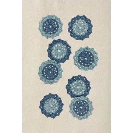 Kit De Crochet - Posavasos Estilo Mandala - DMC 5 Kit De Crochet - Posavasos Estilo Mandala - DMC - Imagen 3