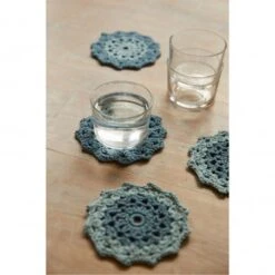 Kit De Crochet - Posavasos Estilo Mandala - DMC 11 Kit De Crochet - Posavasos Estilo Mandala - DMC -Las Tijeras Magicas Tienda kit de crochet posavasos estilo mandala dmc 3