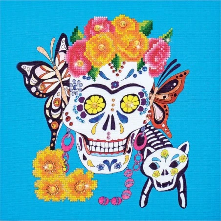 Kit De Diamond Painting - Cat Lady - Diamond Dotz 3 Kit De Diamond Painting - Cat Lady - Diamond Dotz