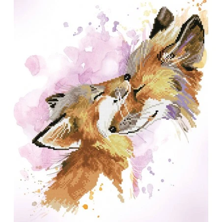 Kit De Diamond Painting - Fox Bliss - Diamond Dotz 3 Kit De Diamond Painting - Fox Bliss - Diamond Dotz