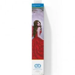 Kit De Diamond Painting - Hada Rosa De Invierno - Diamond Dotz -Las Tijeras Magicas Tienda kit de diamond painting hada rosa de invierno diamond dotz 3