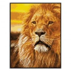 Kit De Diamond Painting - Lord Of The Serengeti - Diamond Dotz
