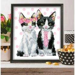 Kit De Diamond Painting - Mr & Mrs Pink - Diamond Dotz