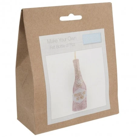 Kit De Fieltro - Botella De Champagne 5 Kit De Fieltro - Botella De Champagne - Imagen 3