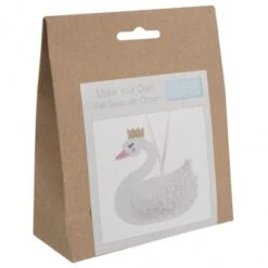 Kit De Fieltro - Cisne -Las Tijeras Magicas Tienda kit de fieltro cisne 2