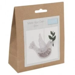 Kit De Fieltro - Paloma -Las Tijeras Magicas Tienda kit de fieltro paloma 2