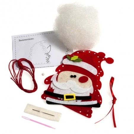 Kit De Fieltro - Papá Noel 4 Kit De Fieltro - Papá Noel - Imagen 2