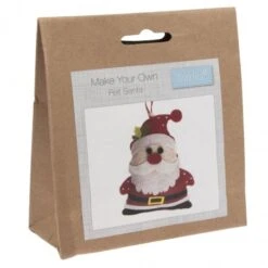 Kit De Fieltro - Papá Noel 7 Kit De Fieltro - Papá Noel -Las Tijeras Magicas Tienda kit de fieltro papa noel 2