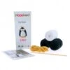 Kit De Ganchillo Amigurumi Pingüino Coco - Hoooked 2 Kit De Ganchillo Amigurumi Pingüino Coco - Hoooked -Las Tijeras Magicas Tienda kit de ganchillo amigurumi pingueino coco hoooked