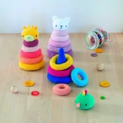 Kit De Ganchillo - Anillos Para Bebé - Anchor 11 Kit De Ganchillo - Anillos Para Bebé - Anchor -Las Tijeras Magicas Tienda kit de ganchillo anillos para bebe anchor 3