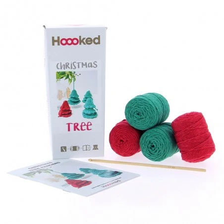 Kit De Ganchillo - Árbol De Navidad - Hoooked 5 Kit De Ganchillo - Árbol De Navidad - Hoooked - Imagen 3