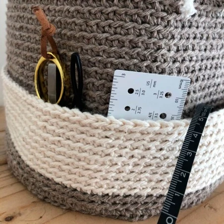 Kit De Ganchillo - Bolso Para Proyectos Jönköping - Hoooked 6 Kit De Ganchillo - Bolso Para Proyectos Jönköping - Hoooked - Imagen 4