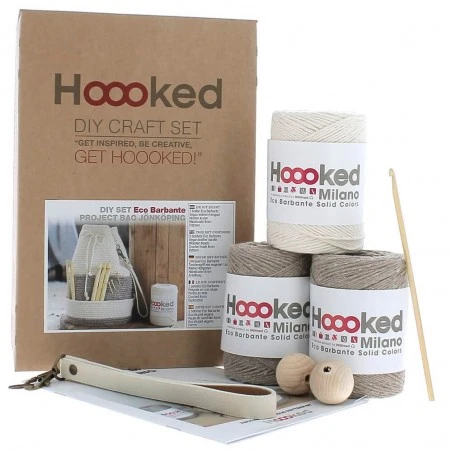 Kit De Ganchillo - Bolso Para Proyectos Jönköping - Hoooked 7 Kit De Ganchillo - Bolso Para Proyectos Jönköping - Hoooked - Imagen 5