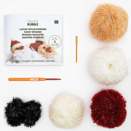 Kit De Ganchillo Bubble X-Mas - Rico Design 4 Kit De Ganchillo Bubble X-Mas - Rico Design - Imagen 2