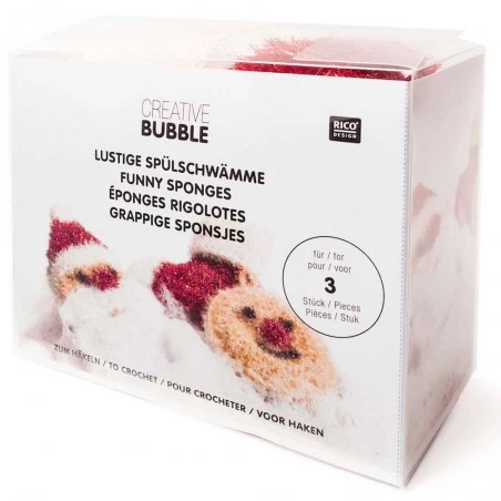 Kit De Ganchillo Bubble X-Mas - Rico Design 3 Kit De Ganchillo Bubble X-Mas - Rico Design