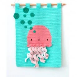 Kit De Ganchillo By Airali - Bubbly Jellyfish - Anchor -Las Tijeras Magicas Tienda kit de ganchillo by airali bubbly jellyfish anchor 1