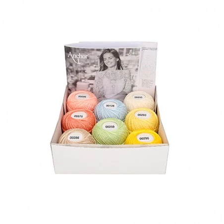 Kit De Ganchillo Colourful Stola - Anchor 4 Kit De Ganchillo Colourful Stola - Anchor - Imagen 2