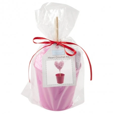 Kit De Ganchillo - Corazón 5 Kit De Ganchillo - Corazón - Imagen 3