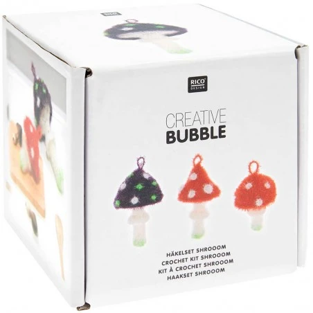 Kit De Ganchillo - Creative Bubble Shrooom - Rico Design 3 Kit De Ganchillo - Creative Bubble Shrooom - Rico Design