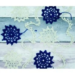 Kit De Ganchillo - Crochet Star Garland - Anchor