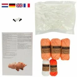 Kit De Ganchillo - Dino Triceratops 7 Kit De Ganchillo - Dino Triceratops -Las Tijeras Magicas Tienda kit de ganchillo dino triceratops 2