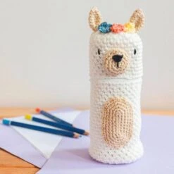 Kit De Ganchillo Estuche Para Lápices - Llama - Anchor