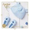 Kit De Punto Gorro Y Zapatos - My First Layette - Anchor -Las Tijeras Magicas Tienda kit de ganchillo gorro y zapatos my first layette anchor