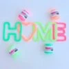 Kit De Ganchillo - HOME Neon - Hoooked -Las Tijeras Magicas Tienda kit de ganchillo home neon hoooked