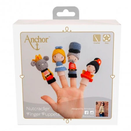 Kit De Ganchillo - Marionetas De Cascanueces - Anchor 4 Kit De Ganchillo - Marionetas De Cascanueces - Anchor - Imagen 2