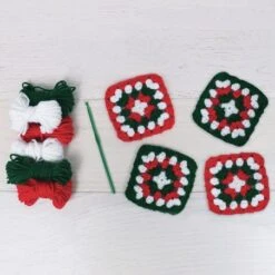 Kit De Ganchillo - Mis Primeros Granny Squares - Trimits -Las Tijeras Magicas Tienda kit de ganchillo mis primeros granny squares trimits 3