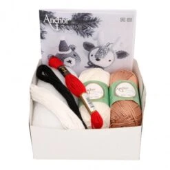 Kit De Ganchillo - Reindeer & Teddy - Anchor -Las Tijeras Magicas Tienda kit de ganchillo reindeer teddy anchor 2
