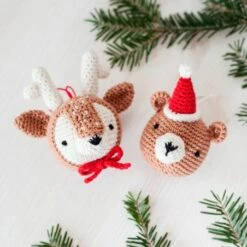 Kit De Ganchillo - Reindeer & Teddy - Anchor