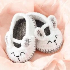 Kit De Ganchillo. Ricorumi Baby Booties - Bunny - Rico Design -Las Tijeras Magicas Tienda kit de ganchillo ricorumi baby booties bunny rico design 3