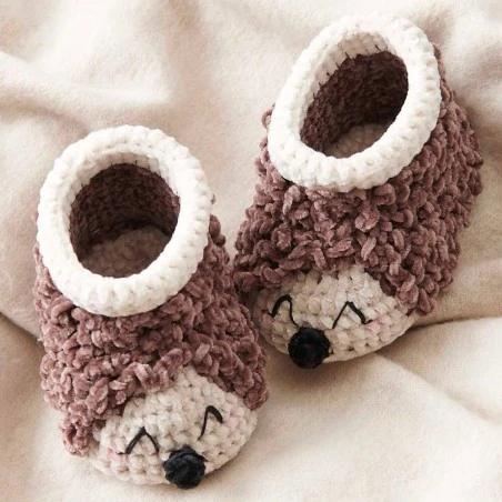 Kit De Ganchillo Ricorumi Baby Booties. Hedgehog - Rico Design 4 Kit De Ganchillo Ricorumi Baby Booties. Hedgehog - Rico Design - Imagen 2