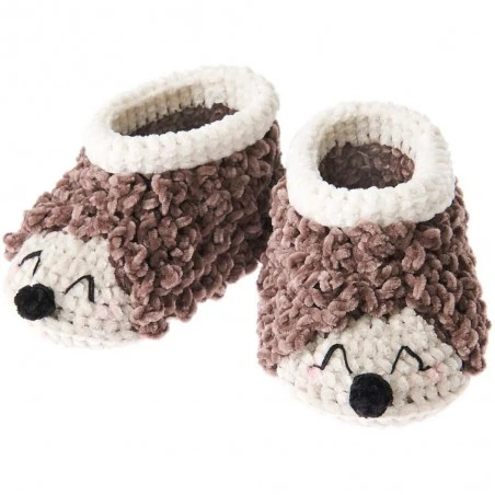 Kit De Ganchillo Ricorumi Baby Booties. Hedgehog - Rico Design 3 Kit De Ganchillo Ricorumi Baby Booties. Hedgehog - Rico Design