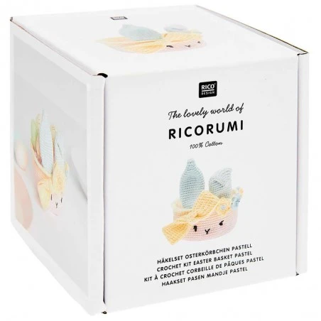 Kit De Ganchillo Ricorumi - Cesta De Pascua - Rico Design 5 Kit De Ganchillo Ricorumi - Cesta De Pascua - Rico Design - Imagen 3