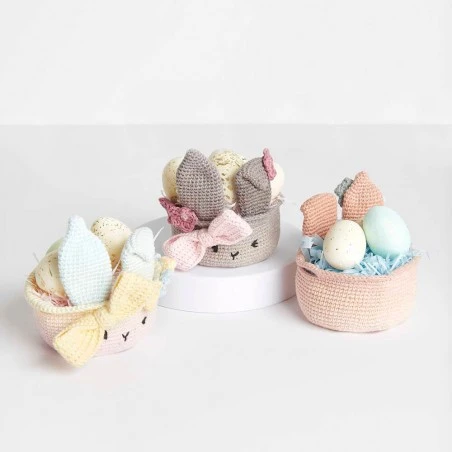 Kit De Ganchillo Ricorumi - Cesta De Pascua - Rico Design 6 Kit De Ganchillo Ricorumi - Cesta De Pascua - Rico Design - Imagen 4