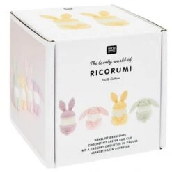 Kit De Ganchillo Ricorumi - Hueveras De Pascua - Rico Design -Las Tijeras Magicas Tienda kit de ganchillo ricorumi hueveras de pascua rico design 1