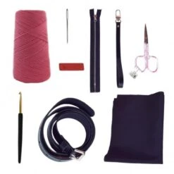 Kit De Ganchillo - Riñonera Honey -Las Tijeras Magicas Tienda kit de ganchillo rinonera honey 1